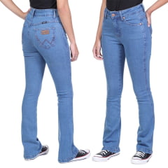 Calça Infantil Wrangler Jeans Lycra Flare - Rer. WF2201UN