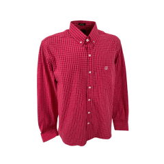 Camisa Masculina TXC Xadrez Vermelha - Ref. 2718L
