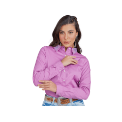 Camisa Feminina Minuty Bordada - Ref. 1200 - Escolha a cor