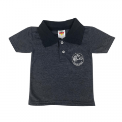 Camiseta Infantil Polo Cavalo Crioulo Sentinela - Escolha a cor