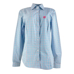 Camisa Feminina Txc Custom Xadrez Azul Claro Ref: 12224L