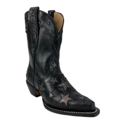 Bota Texana Feminina Goyazes Couro Mustang  Ref. 236801-CC