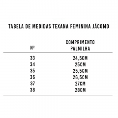 Bota Texana Feminina Jácomo Buf Sella Ref 4631
