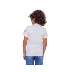 Camiseta Infantil Ox Horns Kids Shot Creme Ref:5100