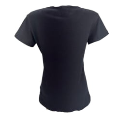 Camiseta Feminina Miss Country T-Shirt Básica Preto Ref:0844