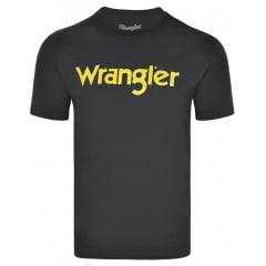 Camiseta Masculina Wrangler Preta