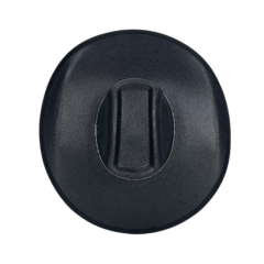 Chapéu Country Mundial Dakota Preto Branco Strass Aba 12