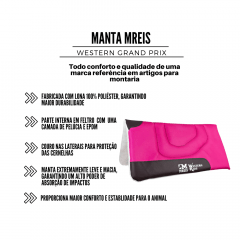 Manta MReis Western Grand Prix Pink Ref: 1132PK