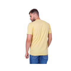 Camiseta Masculina Ox Horns Stroke Amarela Ref: 1567