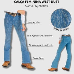 Calça Jeans Azul Feminina West Dust Bootcut - Ref.CL28295