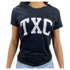 Camiseta Feminina Preta TXC Estampada - Ref. 49881