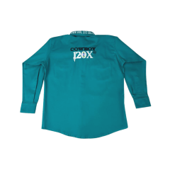 Camisa Infantil Bordada Cowboy 120x Várias Cores