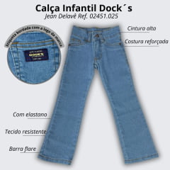 Calça Infantil Básica Dock´s Delavê - Ref. 02451.025