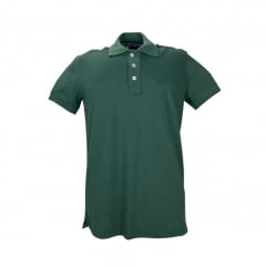 Camiseta Polo Masculina Ox Horns Verde Militar - Ref. 3009