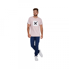 Camiseta Masculina TXC Custom Rosa Ref: 191155