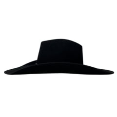 Chapéu Country Stetson Preto Carneira em Couro Ref. 64421