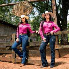 Camisa Feminina Radade Ram Rodeo Pink Ref: 043