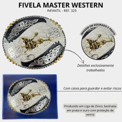 Fivela Infantil Master Western Ref. 329