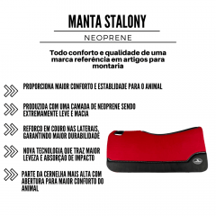 Manta Stalony Neoprene Vermelha Ref: 018