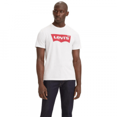 Camiseta Masculina Levi's Branca /Vermelha  Ref: LB0010027