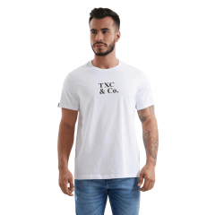 Camiseta Masculina TXC Custom Branco Ref: 191190