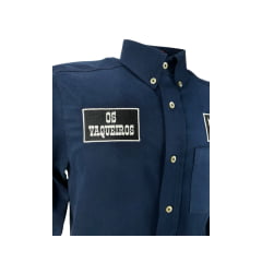 Camisa Masculina Os Vaqueiros Bordada - Ref. 59991 - Escolha a cor