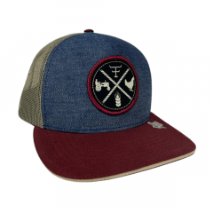 Boné Texas Farm Unissex Jeans - Ref. TF075 - Escolha a cor