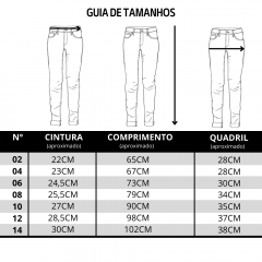 Calça Infantil Feminina Dock's Jeans Flare Ref. 3102450-005