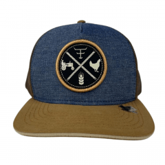 Boné Texas Farm Unissex Jeans - Ref. TF075 - Escolha a cor
