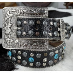 Cinto Feminino Paul Western Com Brilho Ref. 4453 4451 - Escolha a cor