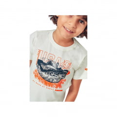 Camiseta Infantil Ox Horns Creme - Ref.5131