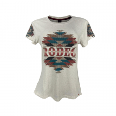 Camiseta T Shirt Miss Country Rodeo Bege Ref: 000760