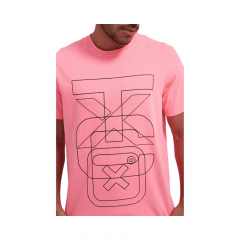 Camiseta Masculina TXC Custom Rosa - REF: 191196