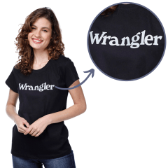 Camiseta Básica Feminina Wrangler- Ref. WF5502PR