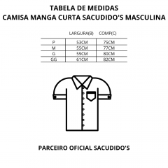 Camisa Masculina Xadrez Sacudido's Verde Ref: CAMC119