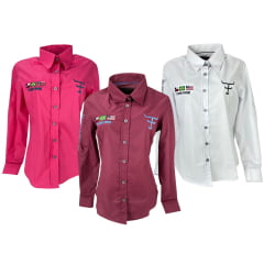 Camisa Feminina Texas Farm Competição - Ref.CAP007 - Escolha a cor