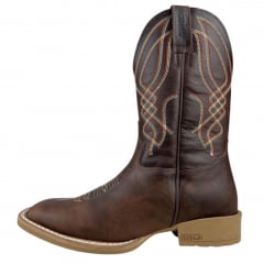 Bota Texana Masculina Jácomo Fóssil Oil Café - Ref. 3101/UMA