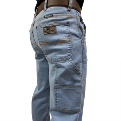 Calça Jeans Masculina Carpinteira Arizona Delavê