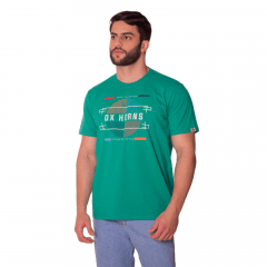 Camiseta Masculina Ox Horns Verde Bandeira - REF:1526