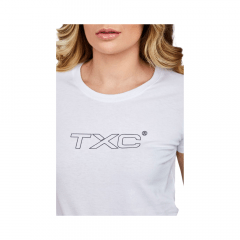 Camiseta Feminina Txc Custom Branco Ref: 50209