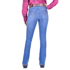 Calça Jeans Feminina Wrangler Delavê Boot Cut Ref. 09MWZIB32