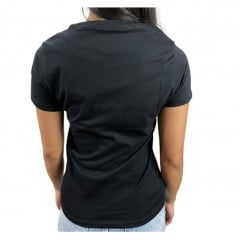 Camiseta Feminina Preta TXC Estampada - Ref. 49881