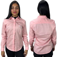 Camisa Lisa Rosa BB Feminina TXC Custom - Ref.12178L