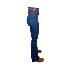 Calça Feminina Rodeio Country Flare Cintura Alta Lycra - Escolha a cor