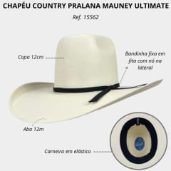 Chapéu Country Pralana Mauney Ultimate Aba 12 - Ref. 15562