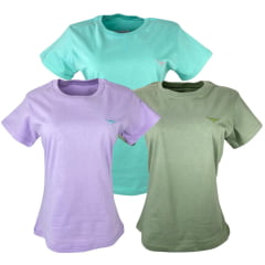 Camiseta Feminina Os Moiadeiros Manga Curta - Escolha a cor