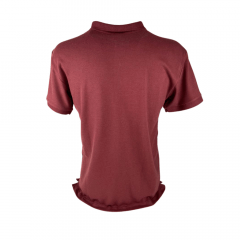 Camisa Polo Masculina Wrangler Malha Bordô - Ref:WM9045VI