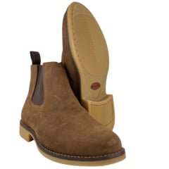 Botina Masculina Garotti Laredo Couro Nobuck - Escolha a cor