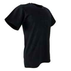Camiseta Masculina Texas Farm TX Ledge Preto Ref. CM442