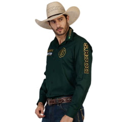 Camisa Masculina Dock´s Competição Verde Ref.008.03454.455